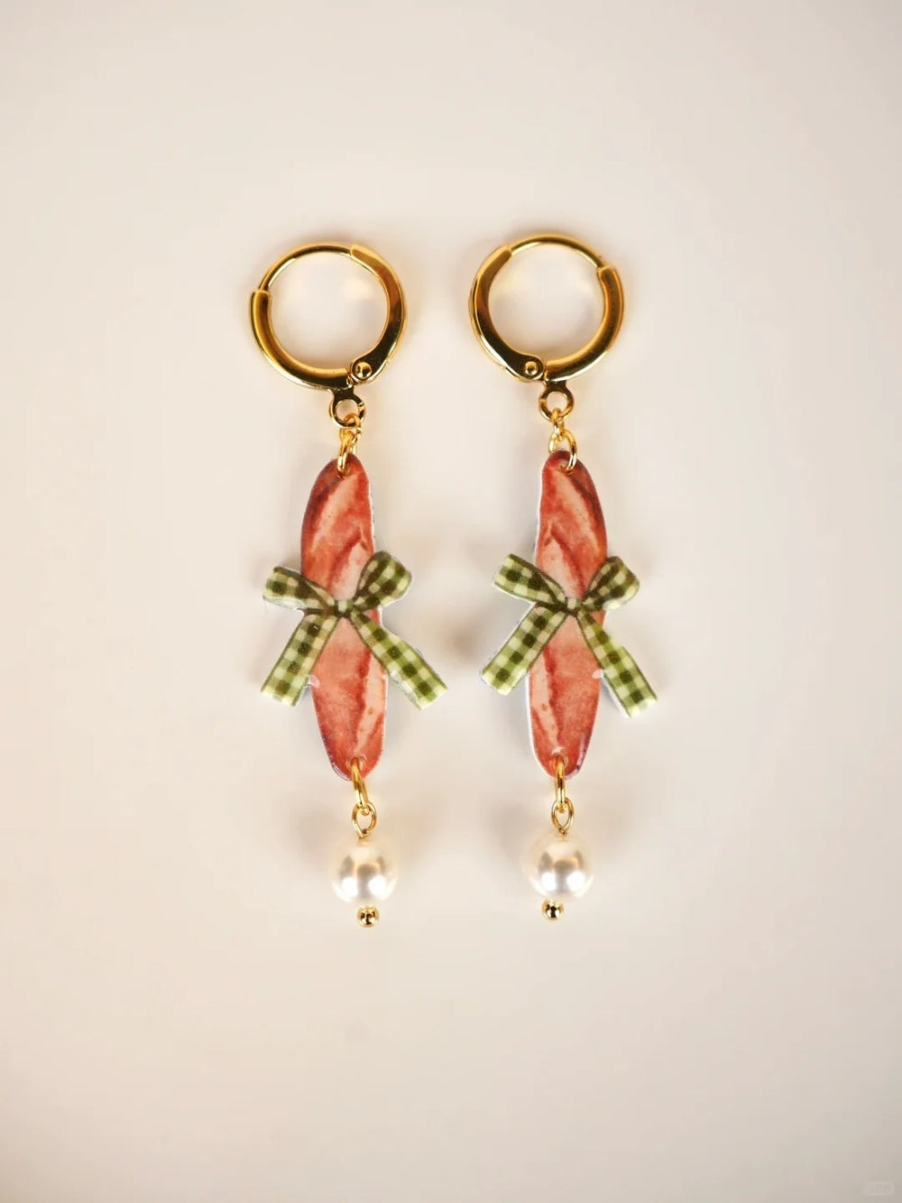 Elegant Baguette Earrings