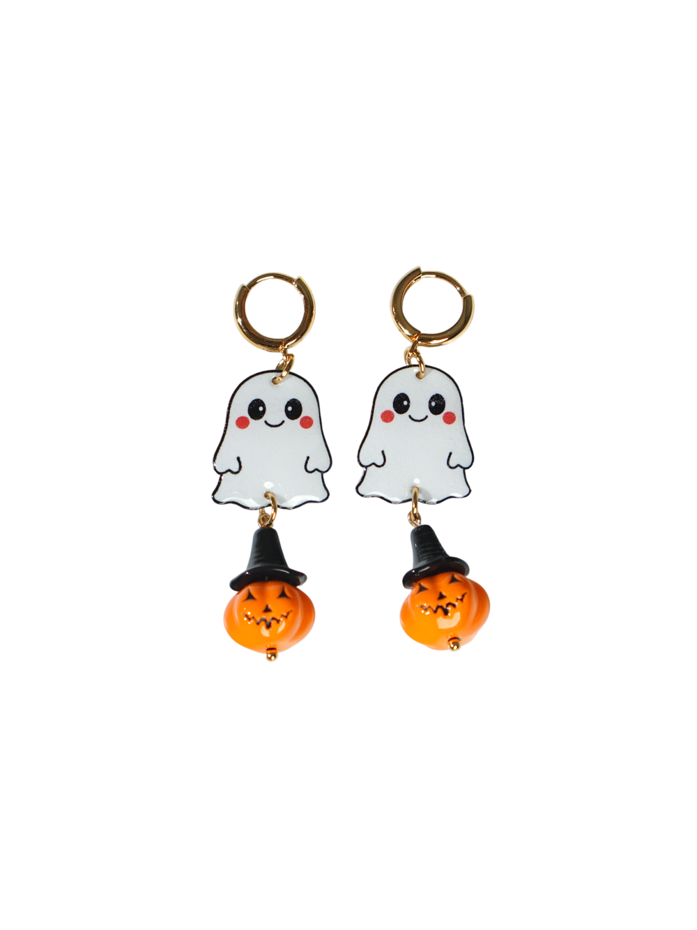 Cute Halloween Ghost Earrings | Handmade Earrings