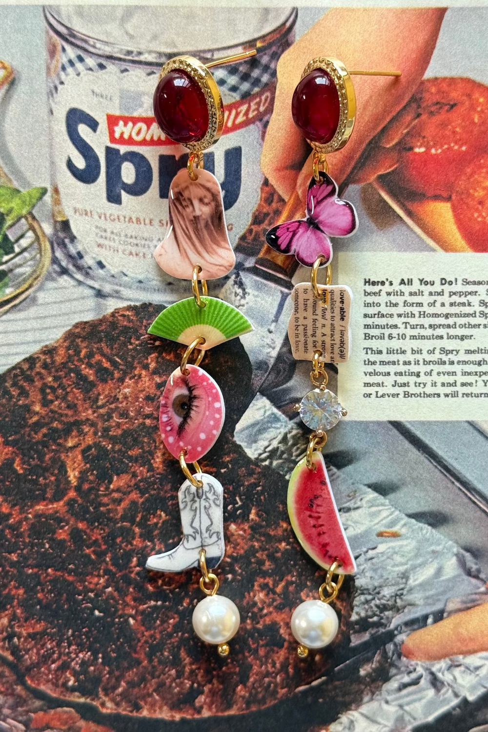 The Veiled Virgin Earrings