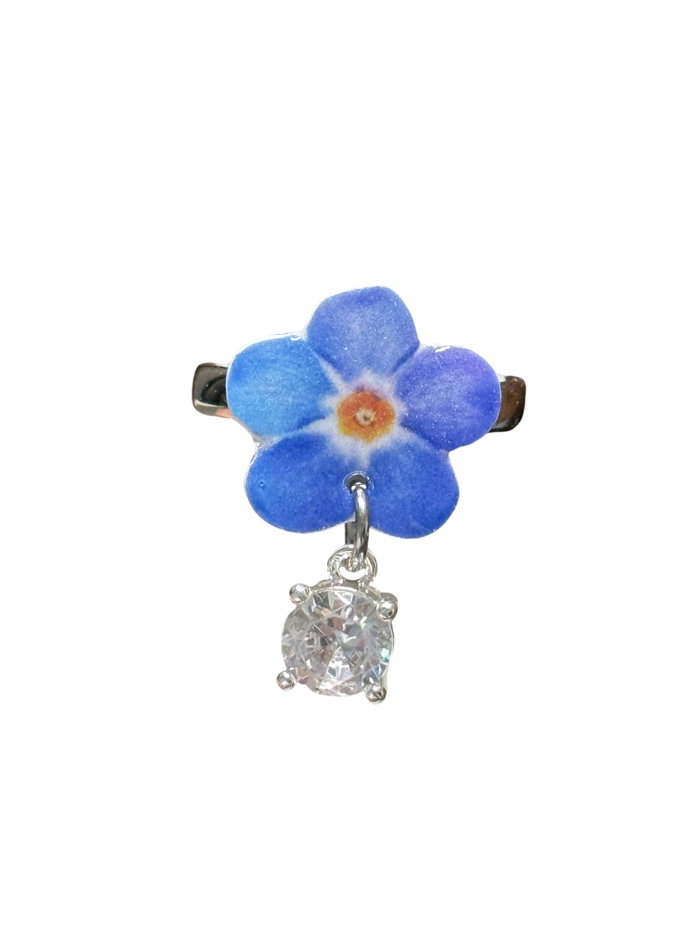 Little Blue Flower Ring