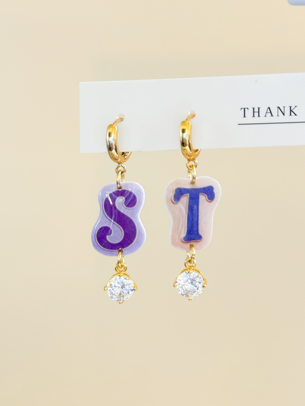 Initial & Letter Earrings | Unique Handmade Earrings | Fun Jewelry