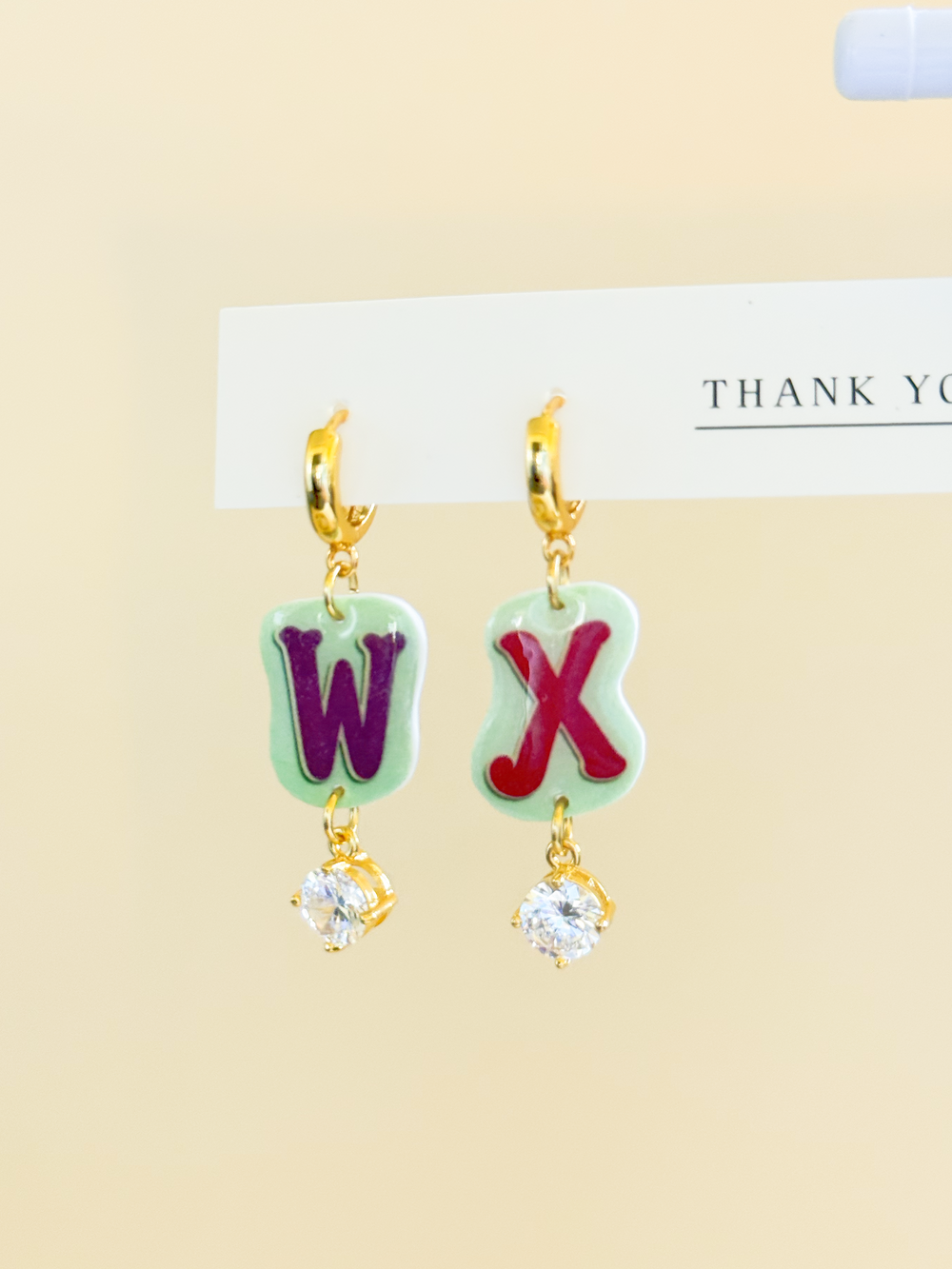 Initial & Letter Earrings | Unique Handmade Earrings | Fun Jewelry