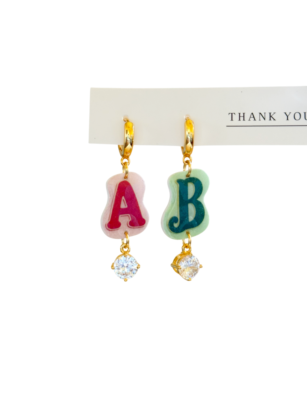 Initial & Letter Earrings | Unique Handmade Earrings | Fun Jewelry