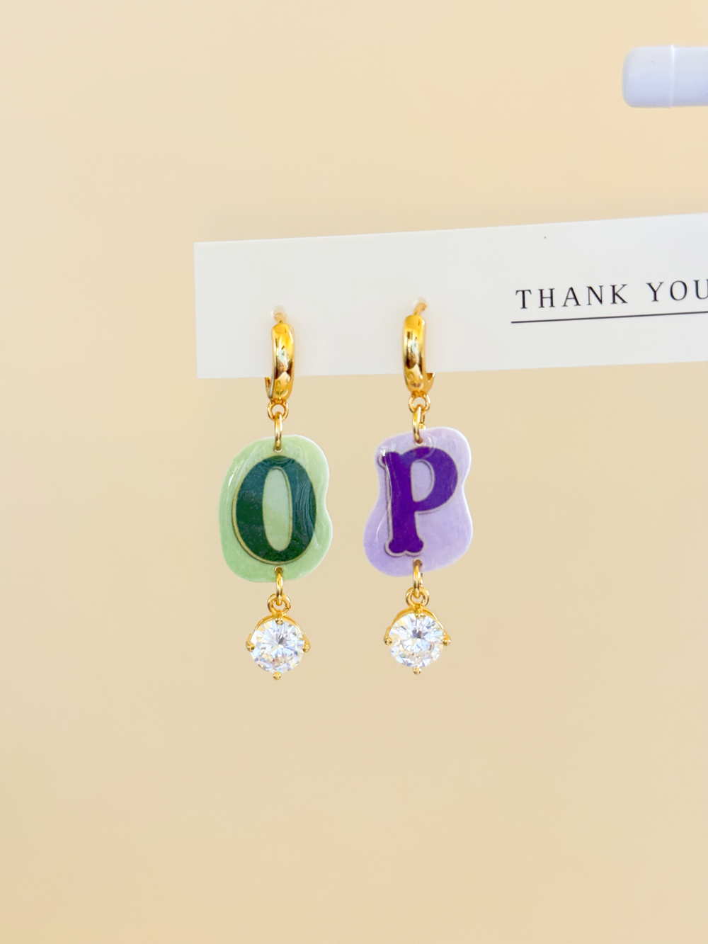 Initial & Letter Earrings | Unique Handmade Earrings | Fun Jewelry