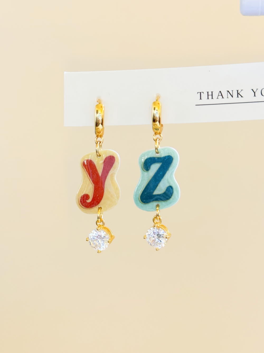 Initial & Letter Earrings | Unique Handmade Earrings | Fun Jewelry