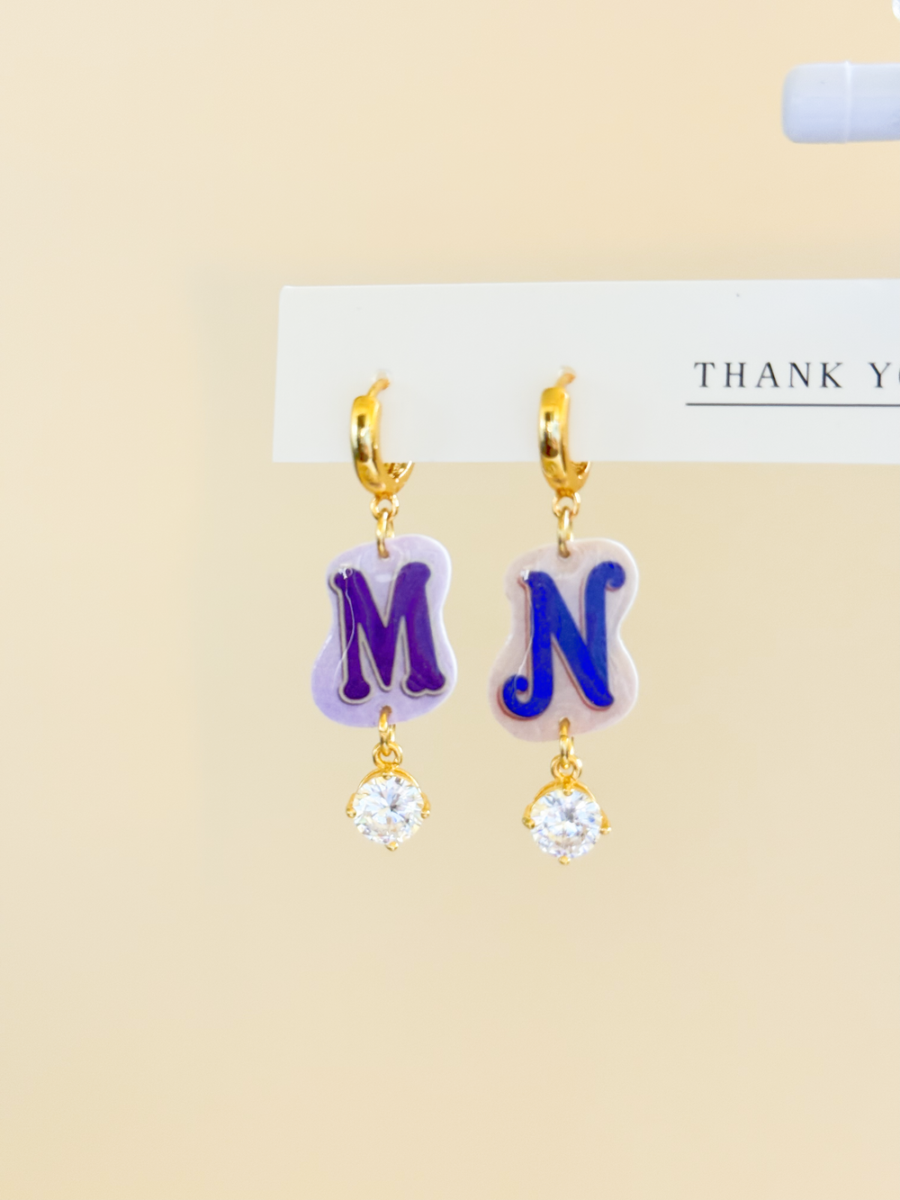 Initial & Letter Earrings | Unique Handmade Earrings | Fun Jewelry