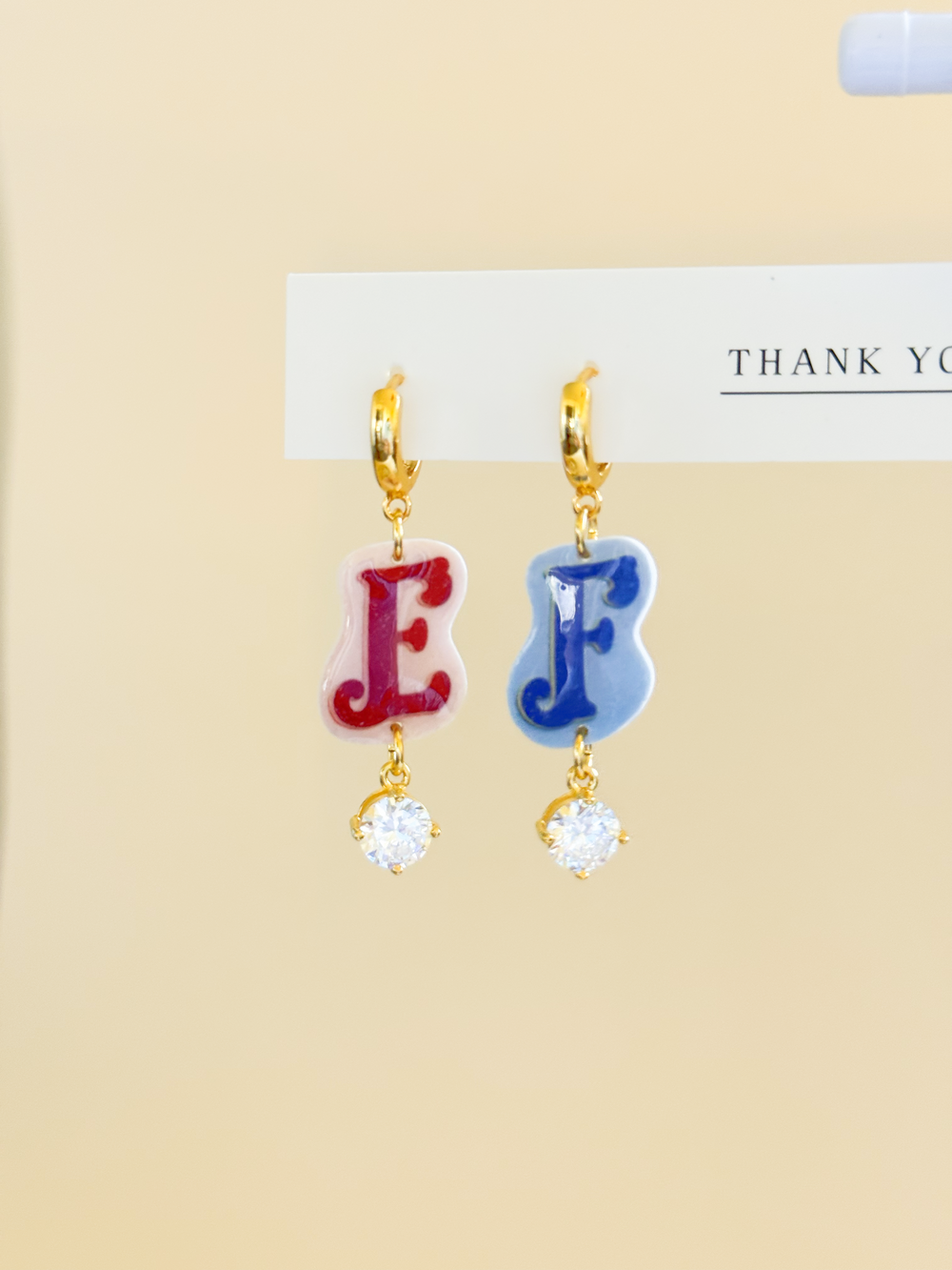 Initial & Letter Earrings | Unique Handmade Earrings | Fun Jewelry