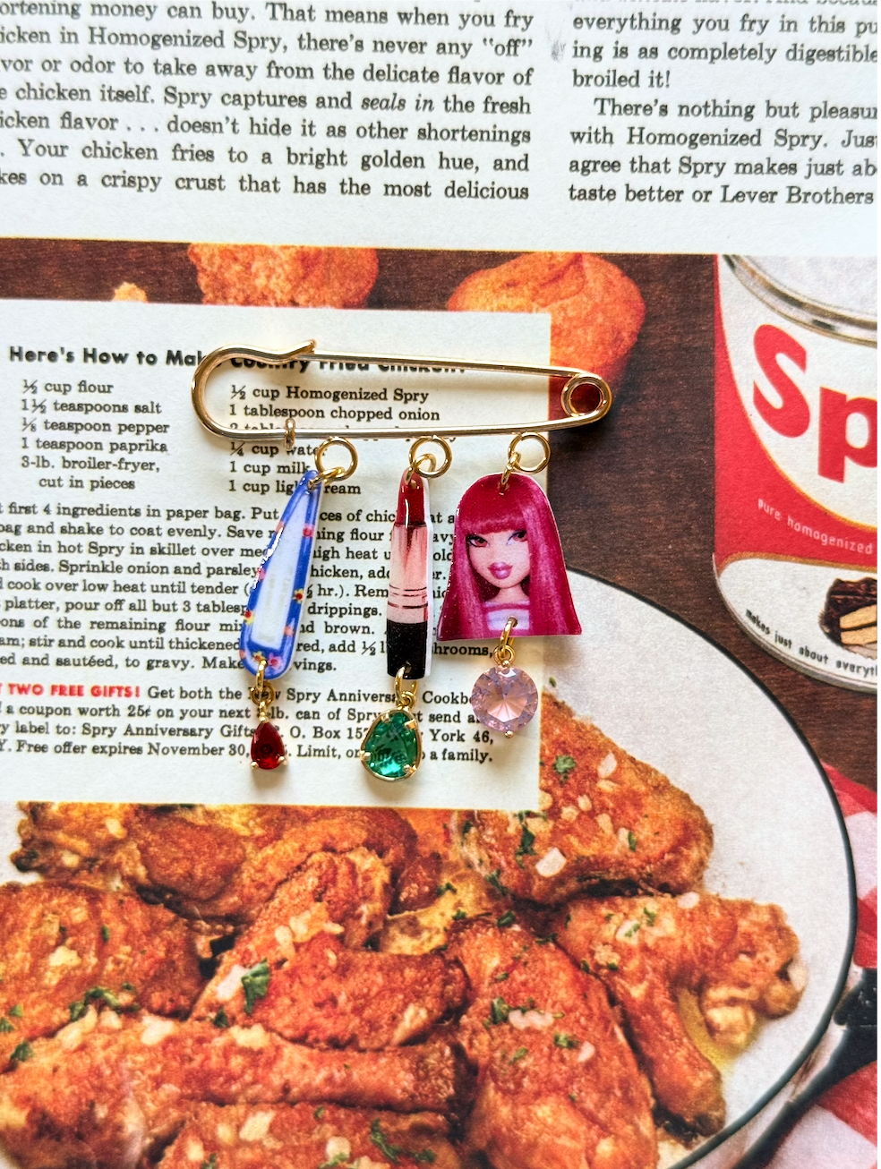 Y2K Dollcore Fantasy Brooches