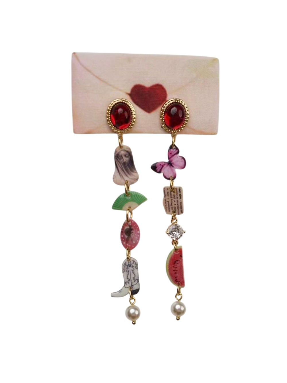 The Veiled Virgin Earrings