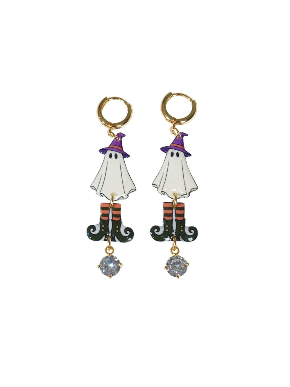 Halloween Ghost Earrings | Unique Handmade Earrings | Fun Jewelry