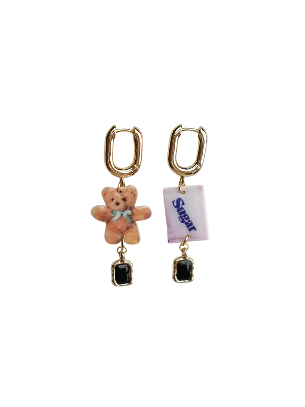 Milk Candy Bear Earrings