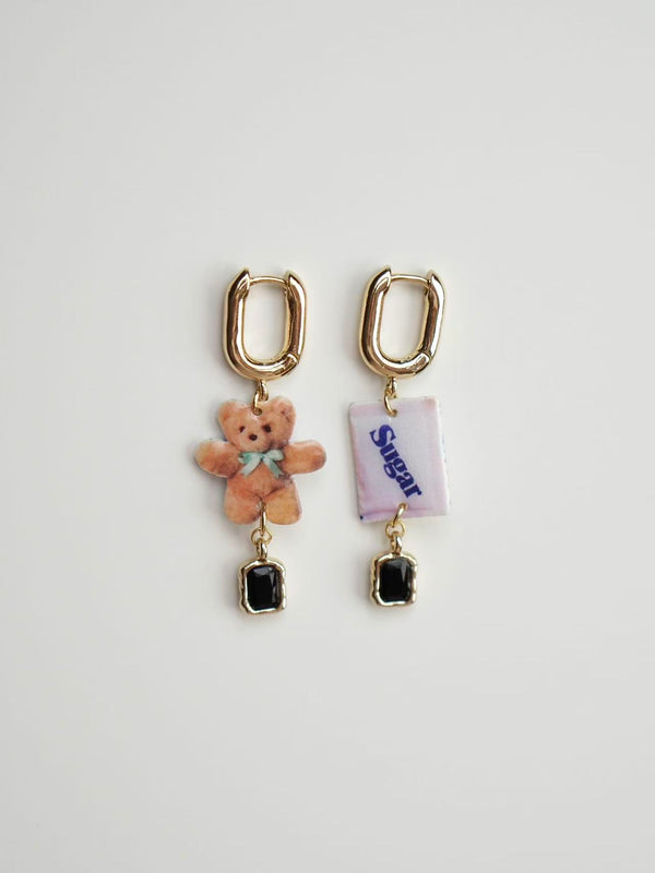 Milk Candy Bear Earrings