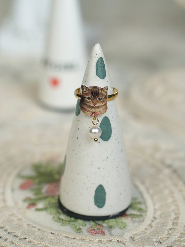Tabby Cat Rings