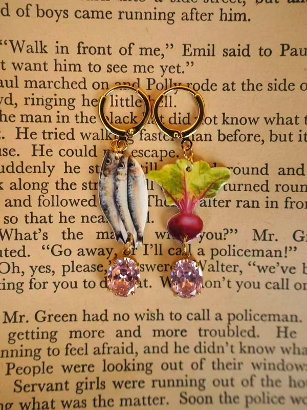 Comeback Fish Earrings