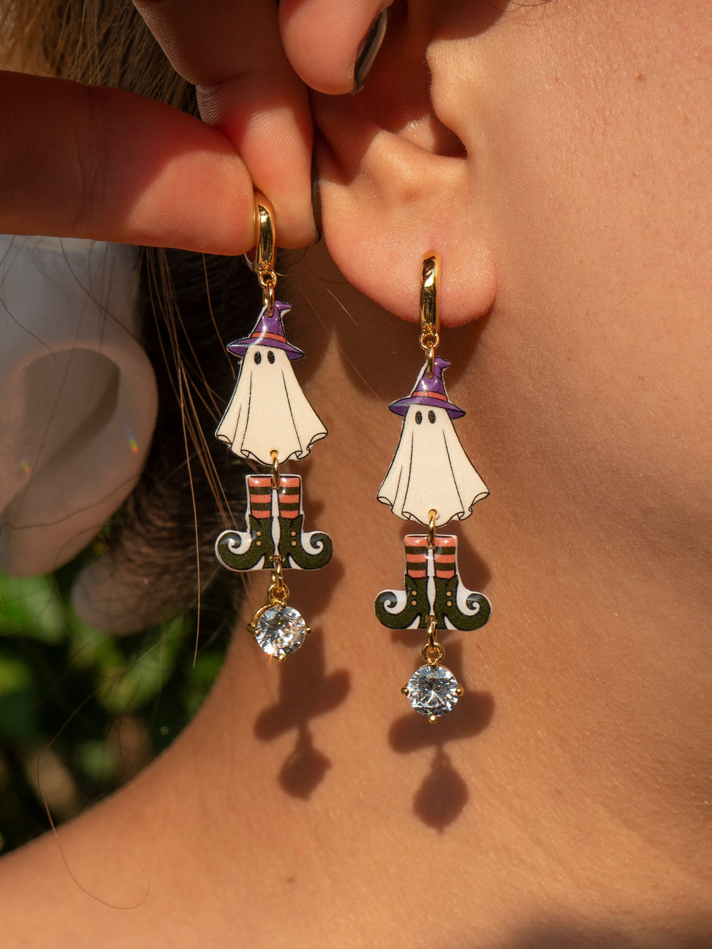 Halloween Ghost Earrings | Unique Handmade Earrings | Fun Jewelry