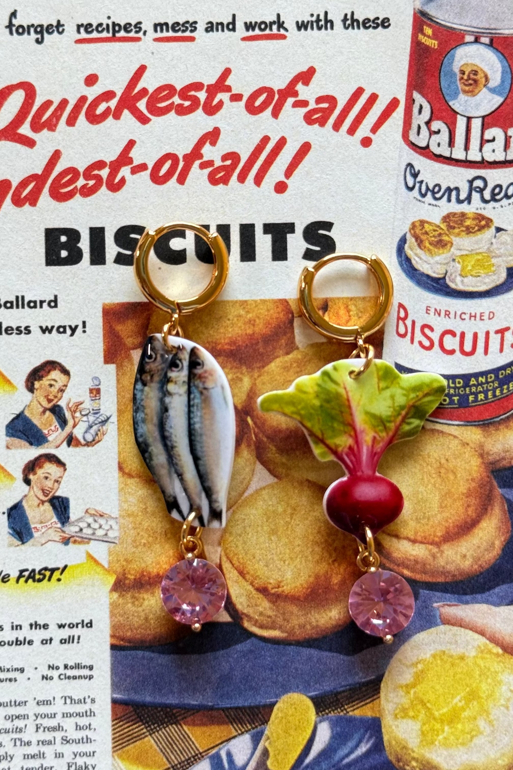 Comeback Fish Earrings