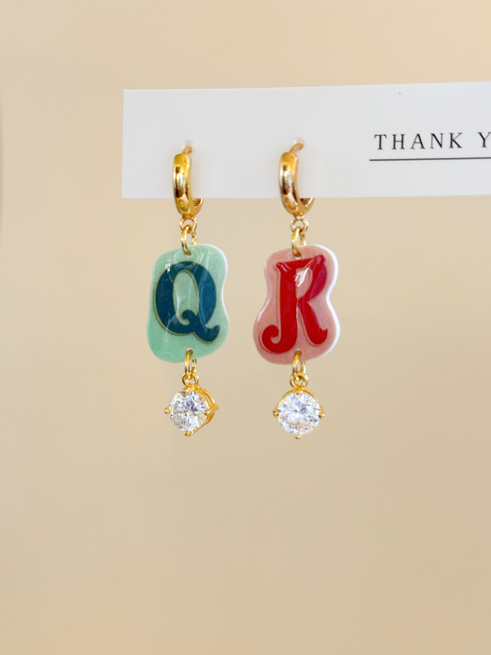 Initial & Letter Earrings | Unique Handmade Earrings | Fun Jewelry