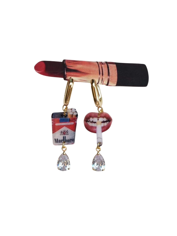Smoke Your Worries Away Earrings
