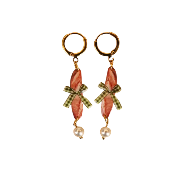 Elegant Baguette Earrings