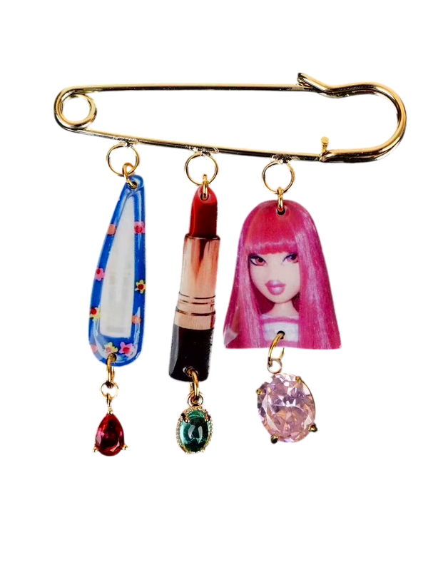Y2K Dollcore Fantasy Brooches
