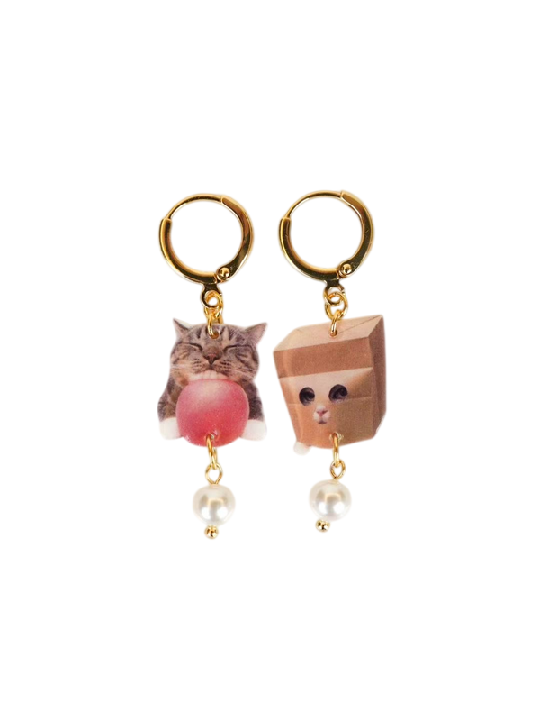 Thief Cat Earrings