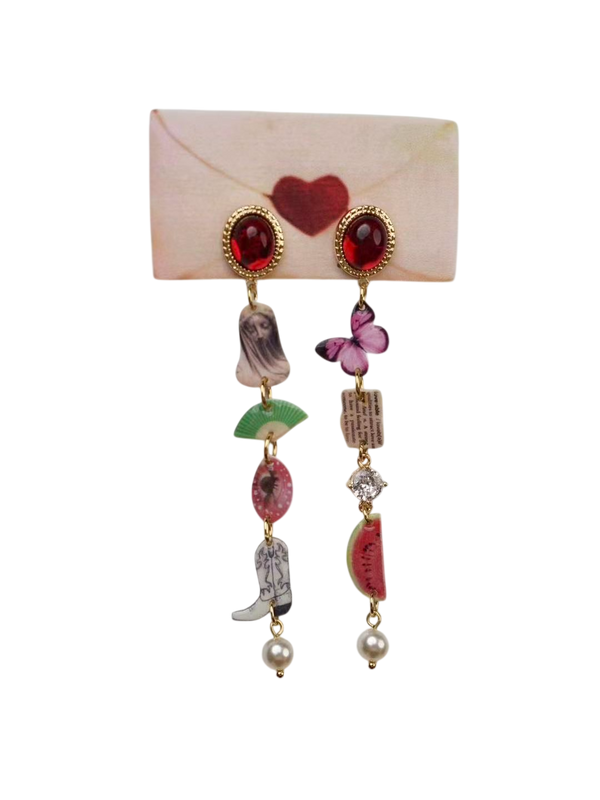 The Veiled Virgin Earrings