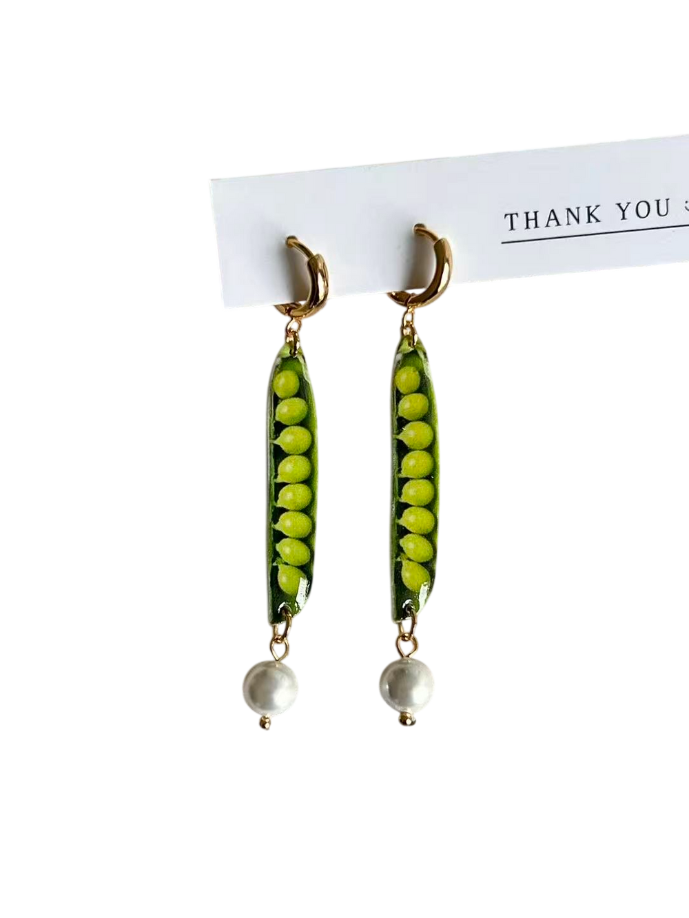 Pea Pod Earrings
