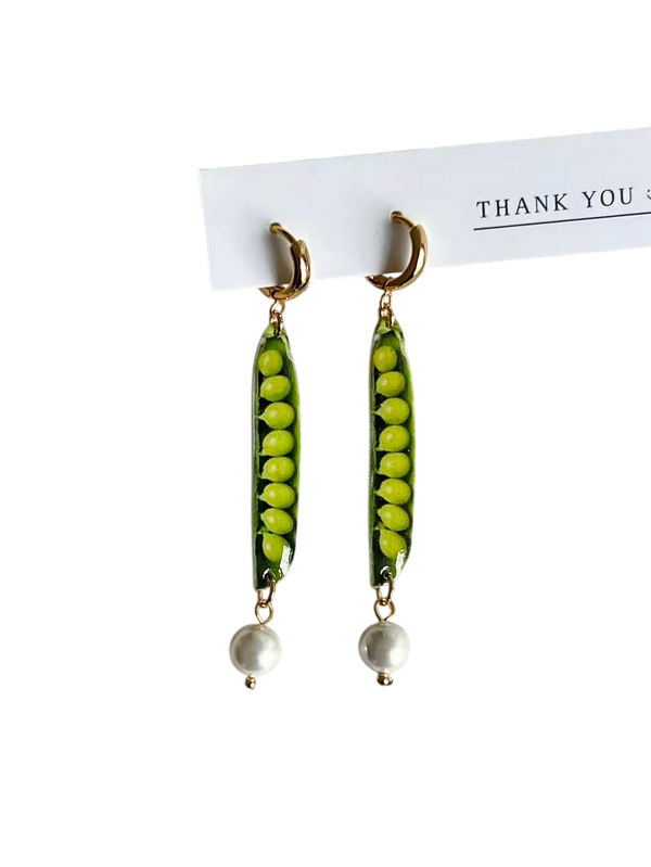 Pea Pod Earrings